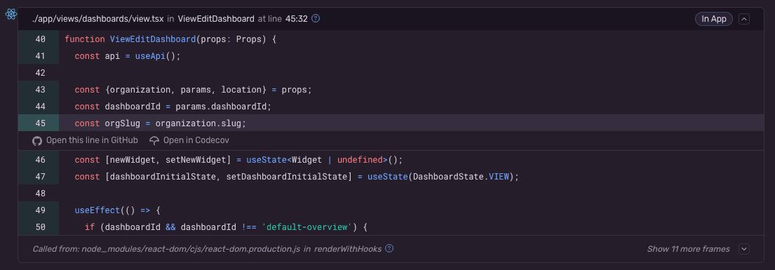 Stack Trace Syntax Highlighting
